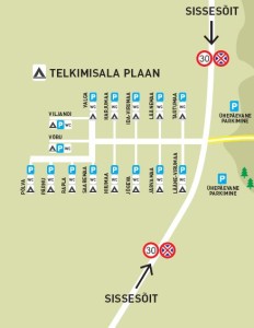 Telkimisala plaan