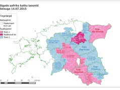 SAKi levik, tsoonid, taudistunud ala nr 12