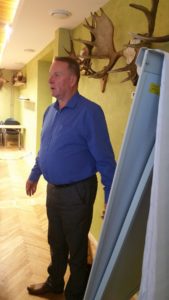 Tiit Tammsaar selgitab Raplamaa jahimeeste seisukohti Rail Baltica osas.