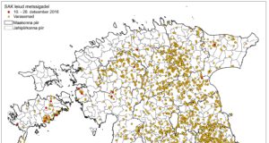 SAKi leiud 19.detsembrini 2016