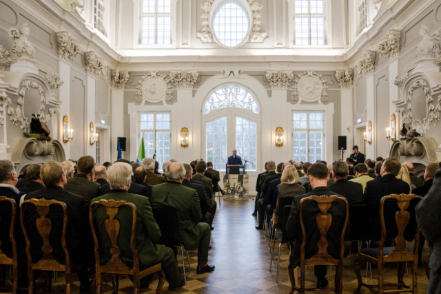 Juubeliaasta tänuüritus Kadrioru lossis