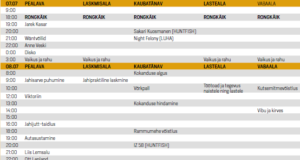 Valminud on kokkutuleku kava