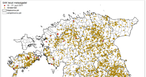 SAKi leiud 24. juuli seisuga