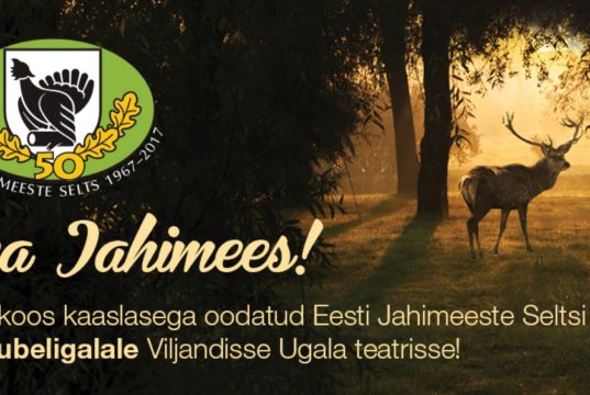 EJS 50. gala. NB! Musta reede pakkumine! Piletid alates 30eurot müügil EJSis ja laupäeval kohapeal.