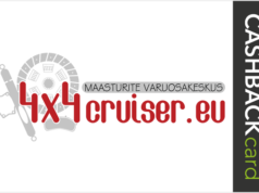 4x4cruiser pakub kokkutulekul auto varuosasid ja põnevaid mänge