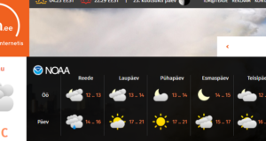 Kokkutuleku ilmateade lubab vahelduva pilvisusega sooja ilma