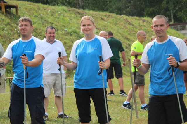 Keila võistkond suusastardis