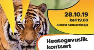 Osale Tallinna loomaaia heategevuskontserdil!