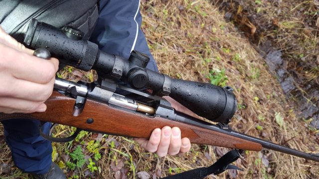 Laetud relv-jahiohutus