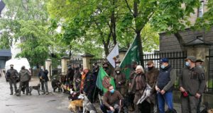 Leedu jahimehed korraldasid meeleavalduse