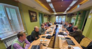 Uue juhatuse koosseisu esimene koosolek