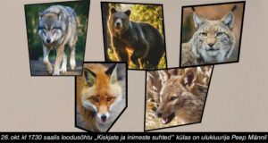 Tartu linnaraamatukogus toimub loodusõhtu “Kiskjate ja inimeste suhted”