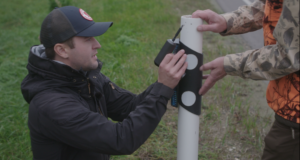 Jahimehed paigaldasid “Osooni” võttegrupiga valgusreflektoreid