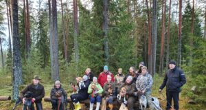 Põlvamaal tehti jahikoertele eksameid