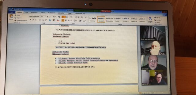 koolituse nõupidamine