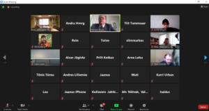 Tegevjuhid pidasid veebis nõu