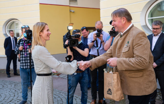 Kaja Kallas ja Tiit Tammsaar