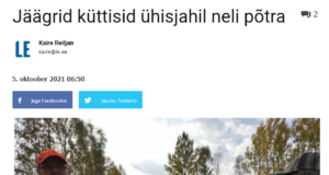 Lääne Elu Läänemaa JK ja Haapsalu JS avajahist 2021