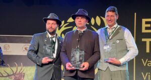 PRESSITEADE: Eesti hirvepeibutajad tegid Euroopas ajalugu Võitjad individuaalarvestuses.. Foto Linda D. Lätist