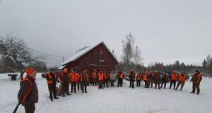 Koostööpartnerite jahipäev Halliste jahiseltsis