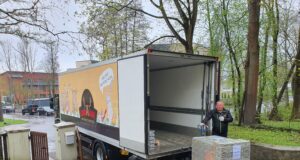 Saabus annetus lihakonserve Ukraina heaks