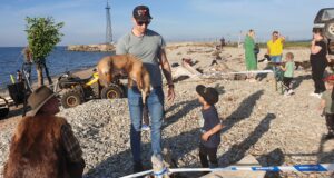 MTÜ Voka jahtkond oli jaanipäeval väljas Toila Jaanitulel