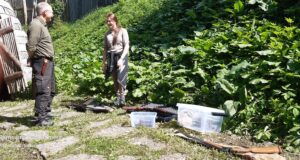 EJSi esindaja esines Viikingite küla festivalil