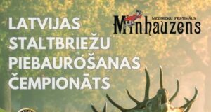 Läti jahifestivalil “Minhauzen 2023” võistlevad ka Eesti hirvepeibutajad