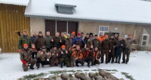 Valgamaa Jahimeeste Ühistu Nõukogu traditsiooniline jaht P.03.12.2023 Hellenurme JP-s