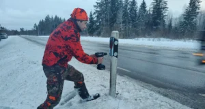 Jõgevamaale paigaldati reflektoreid