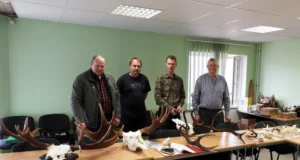 Valgas mõõdeti jahitrofeesid