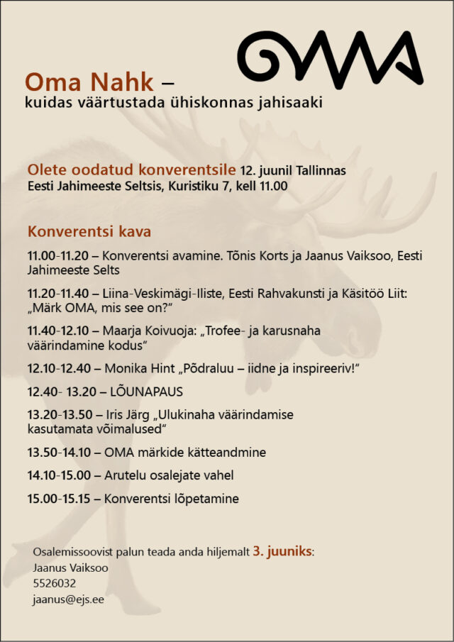 OMA konverents KUTSE