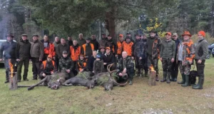 Läänemaa Jahindusklubi liikmed pidasid ühisjahti