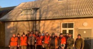 Valgamaal pidasid jahimehed jänesejahti