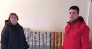 Saaremaa jahimehed annetasid lasterikastele peredele konserve